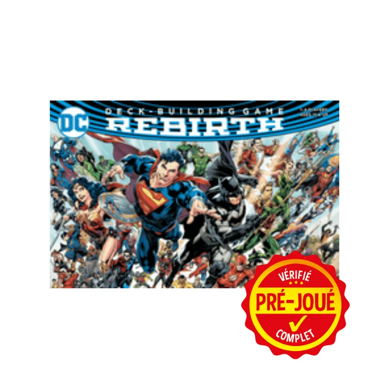DC Deck-building game Rebirth (pré-joué) (EN)