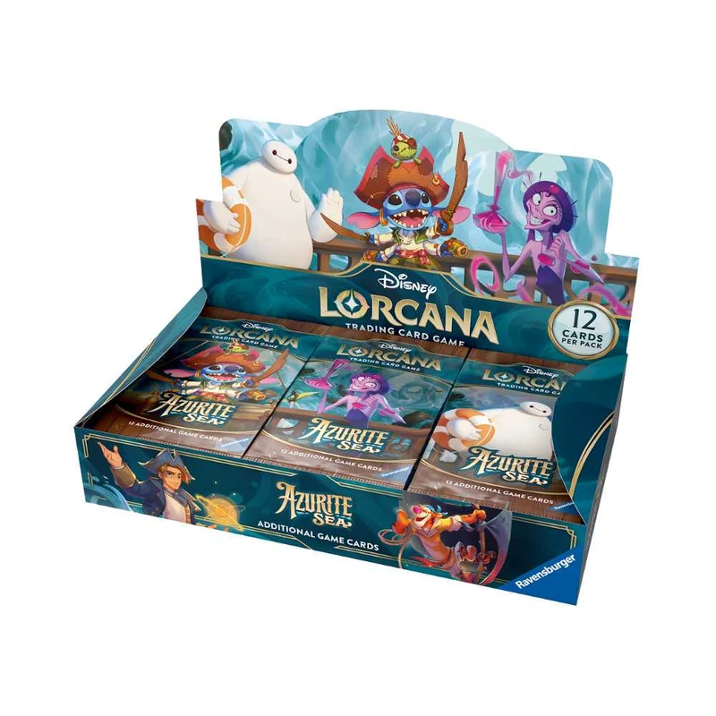 Disney Lorcana: Azurite Sea - Booster (EN) - Display Case (24)