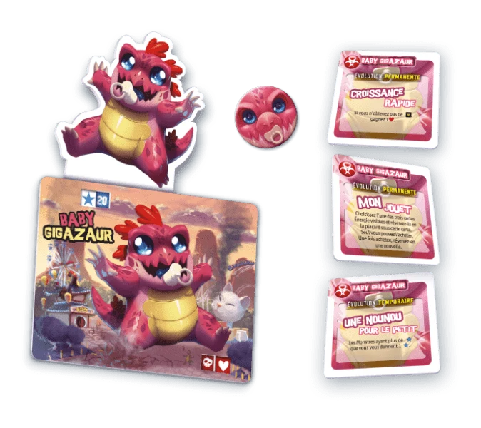 King of Tokyo : Micro Ext. Baby Gigazaur (FR)