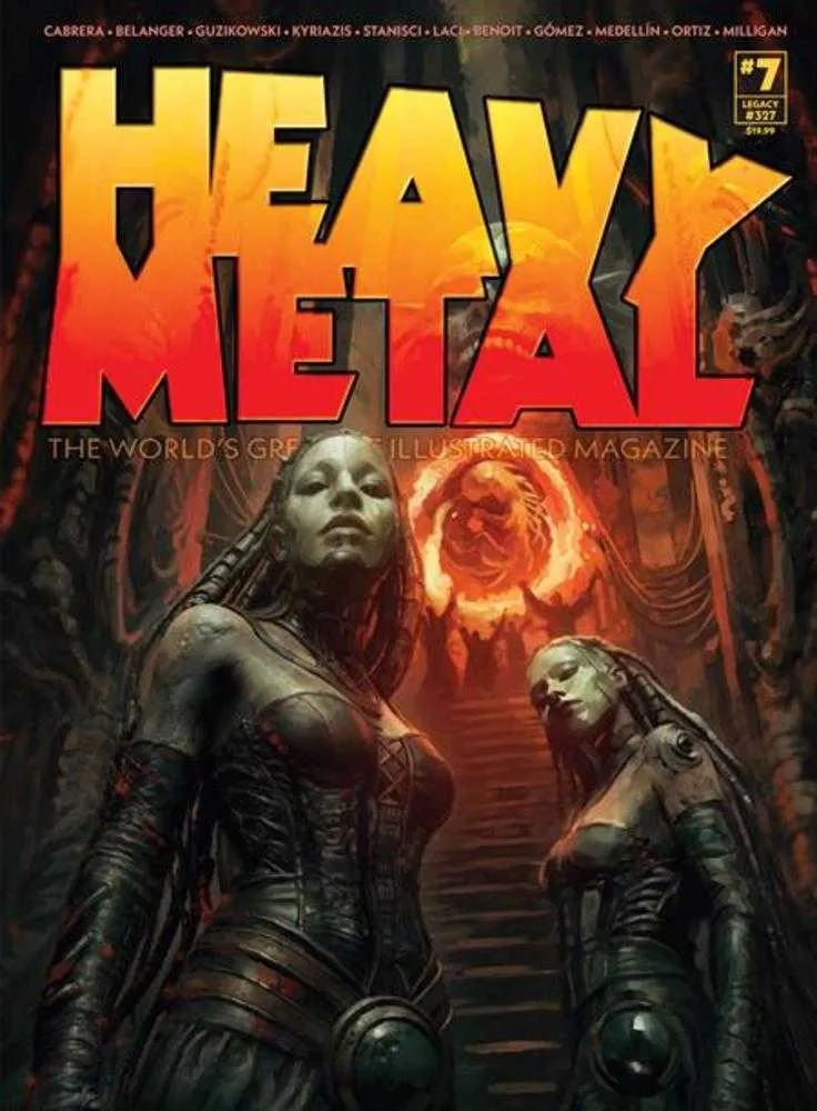 Heavy Metal Magazine n°7 Massive A Cabrera 07/10/2026