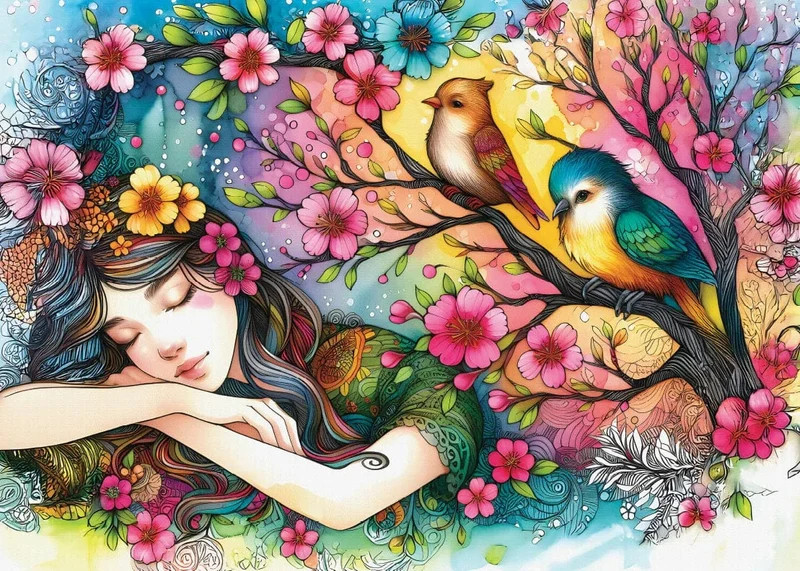 Dreaming in Bloom (1000 pcs)