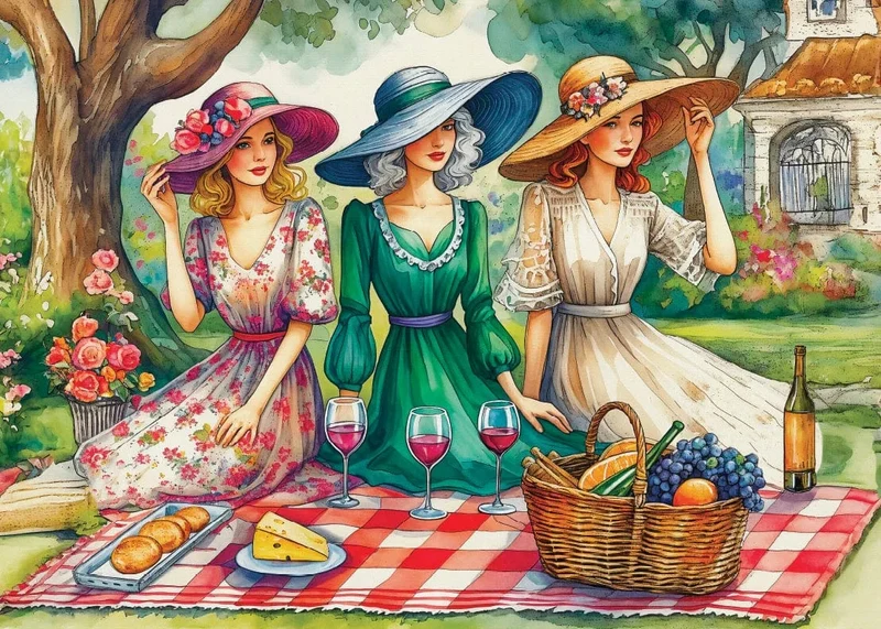 Picnic in Time (1000 pcs)