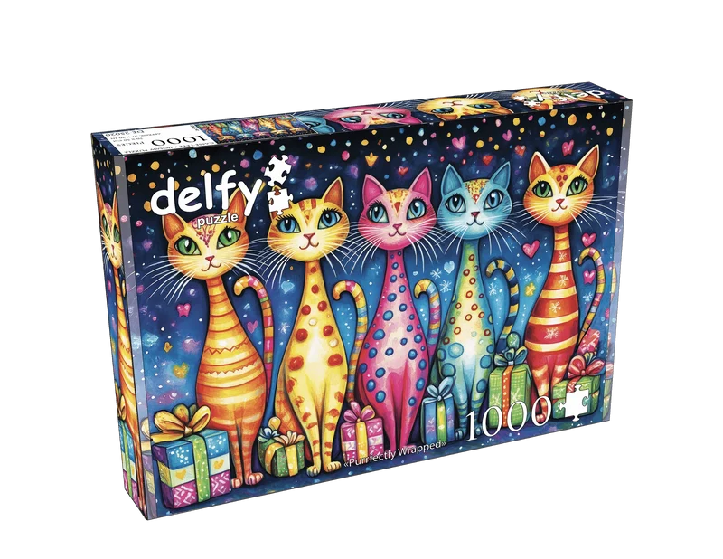 Purrfectly Wrapped (1000 pcs)