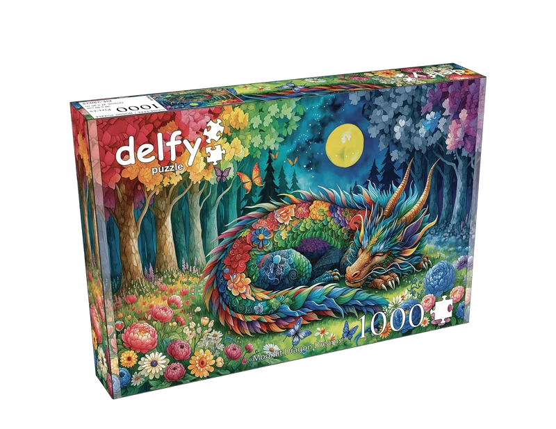 Moonlit Dragon Dreams (1000 pcs)