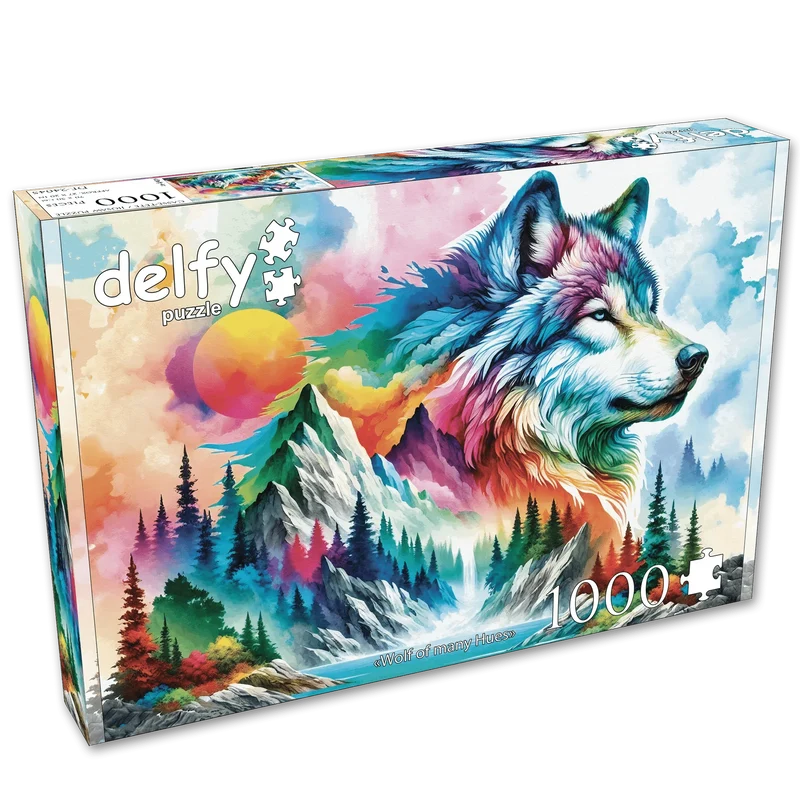 Wolf Of Many Hues (1000 pcs)
