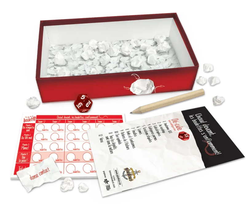 Le jeu de la boulette - Édition Endiablée 18 ans +
