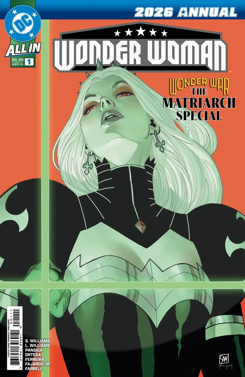 Wonder Woman 2026 Annual Wonder War La Matriarche #1 DC A Sampere 30/09/2026