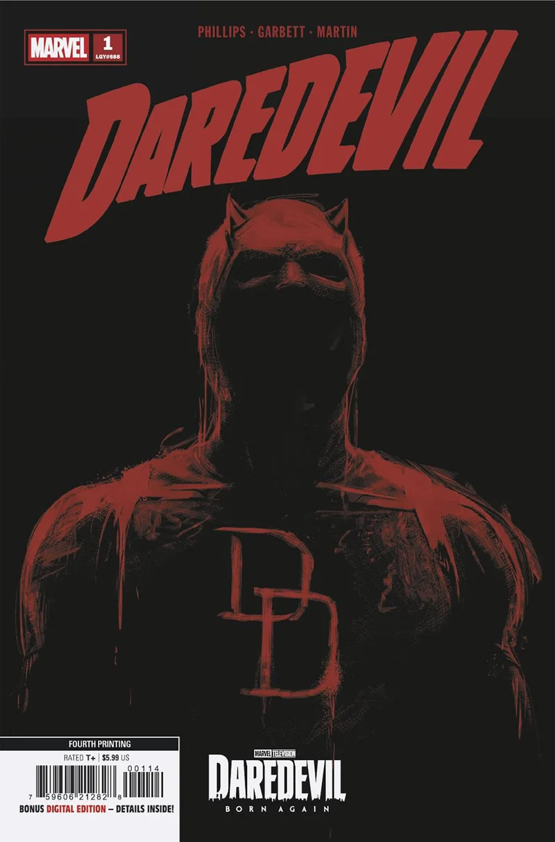 Daredevil #1 4e impression Marvel Television 29/07/2026