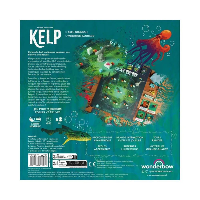 Kelp : Requin vs. pieuvre (FR)