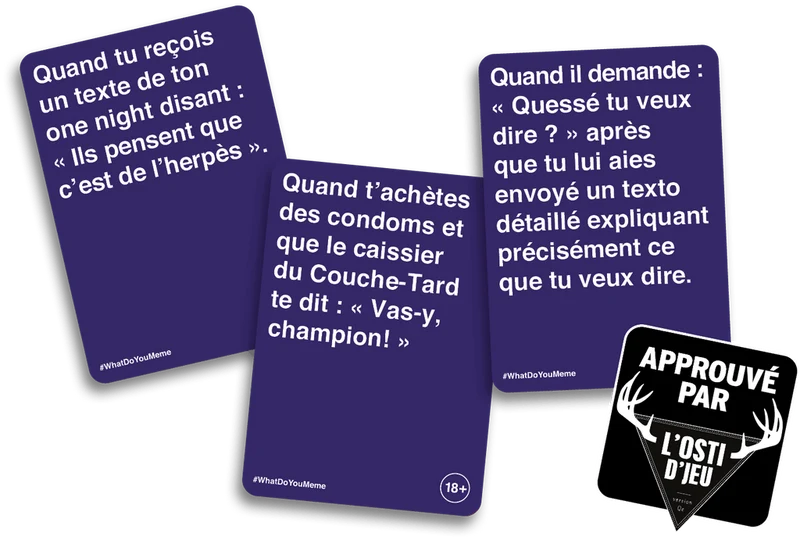 What Do You Meme? - Ext. 18+ Éd. Québécoise - FR