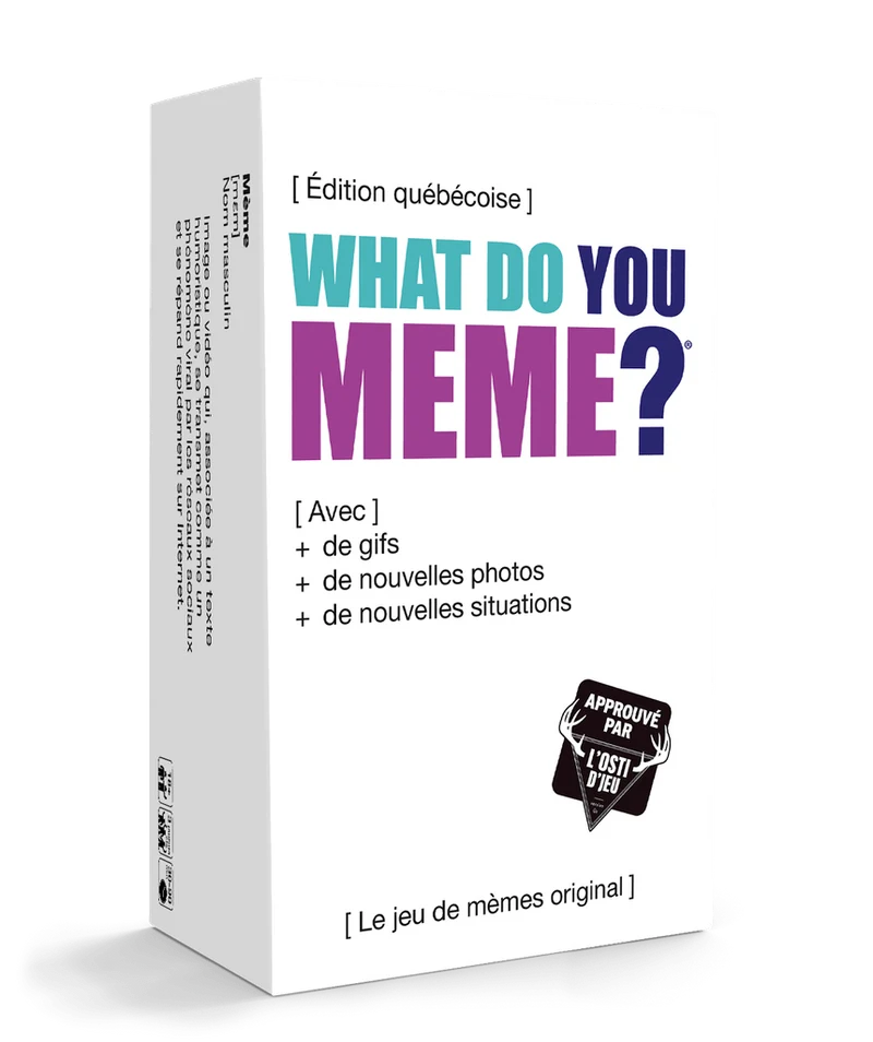 What Do You Meme? GIF - Éd. Québécoise (FR)