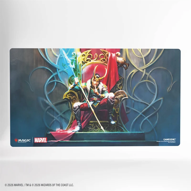 TAPIS DE JEU GAMEGENIC - MARVEL MTG - LOKI LAUFEYSON