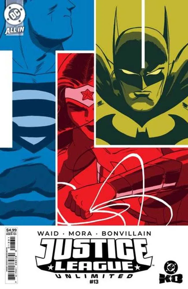 Justice League Unlimited #13 Couverture B Marcos Martin Variante sur papier cartonné (DC KO)