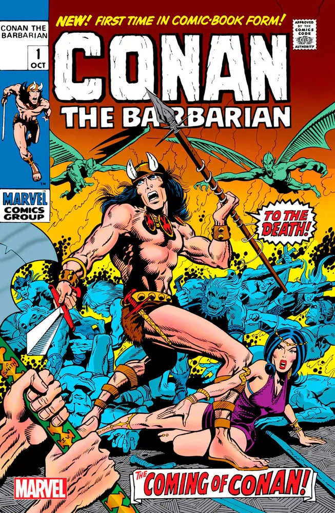 Conan le Barbare n° 1 Fac-similé Marvel 19/12/2021