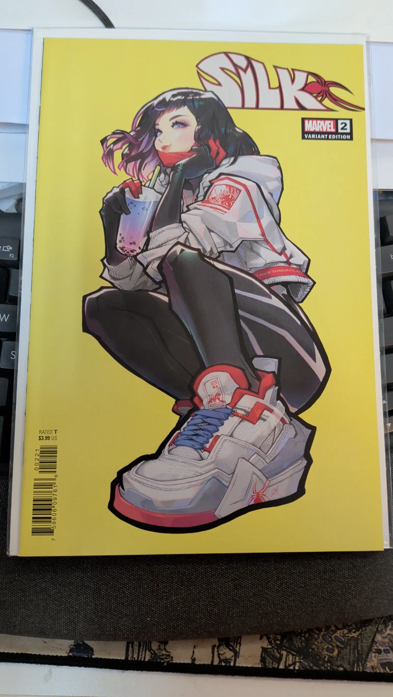 Silk #2 (sur 5) [2021] Besch 1:25 Couverture NM 28/04/2021