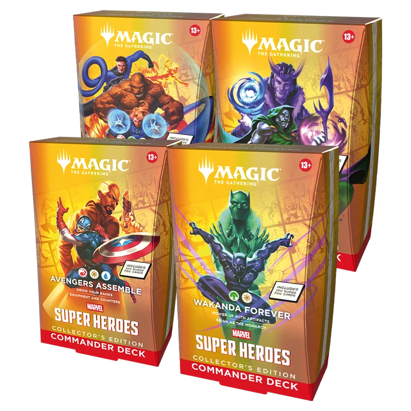 MTG - MARVEL SUPER HÉROS - DECK COLLECTOR COMMANDANT