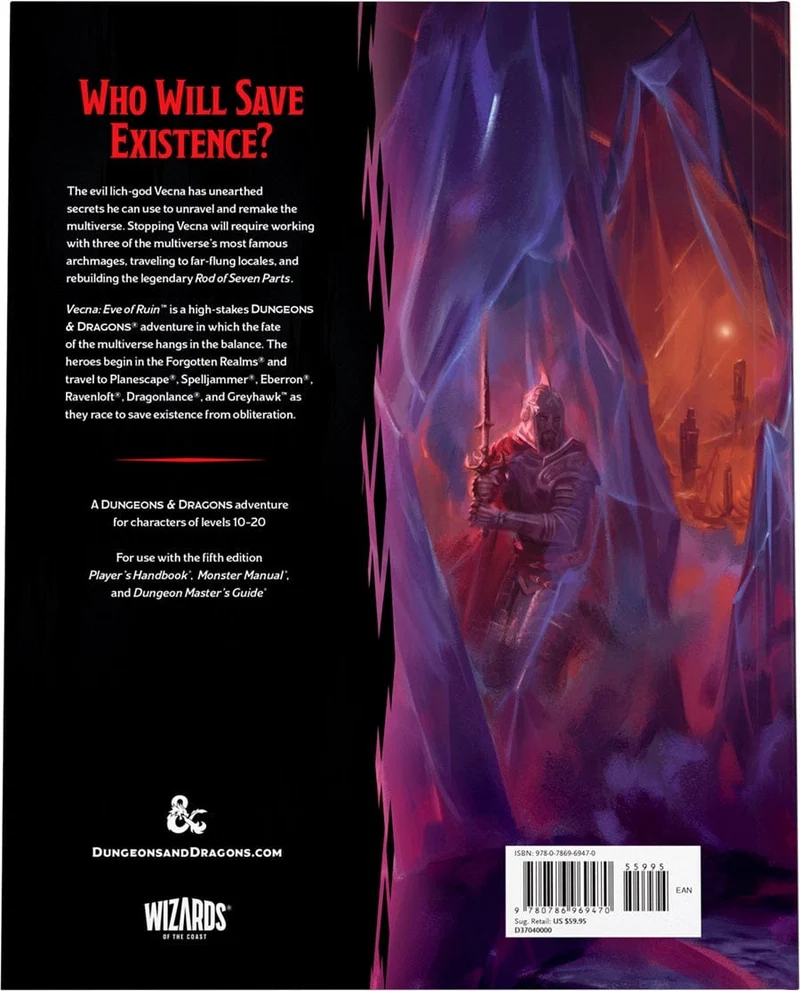 DND RPG Vecna Eve of Ruin (EN)
