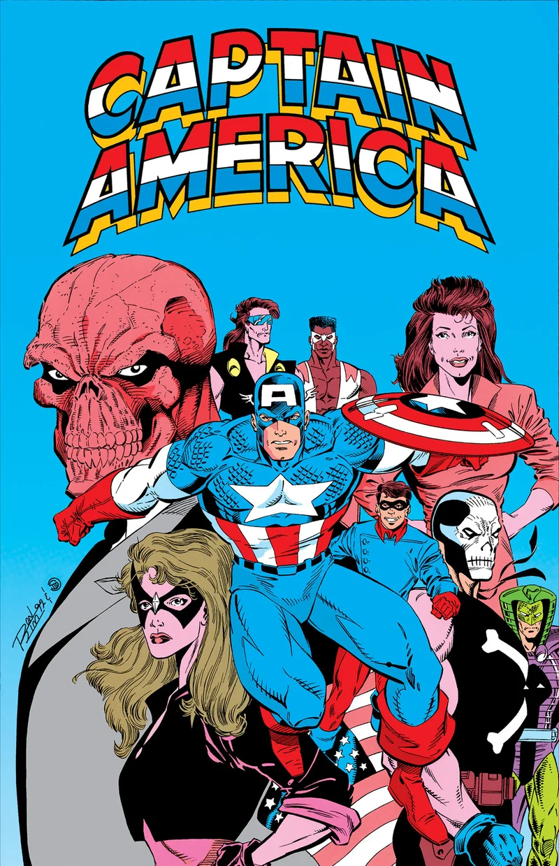 Captain America par Mark Gruenwald, Omnibus, Volume 3, Couverture de Ron Lim