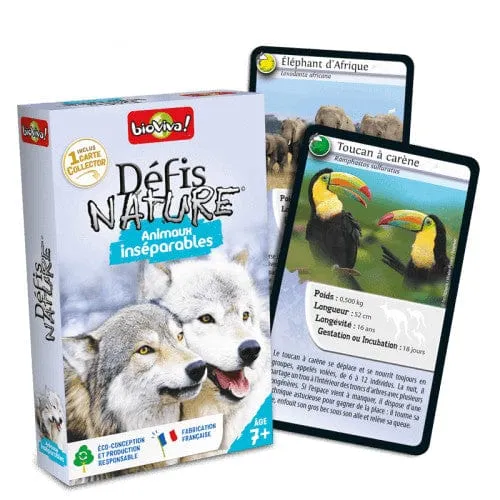 Défis Nature / Animaux inséparables (FR)