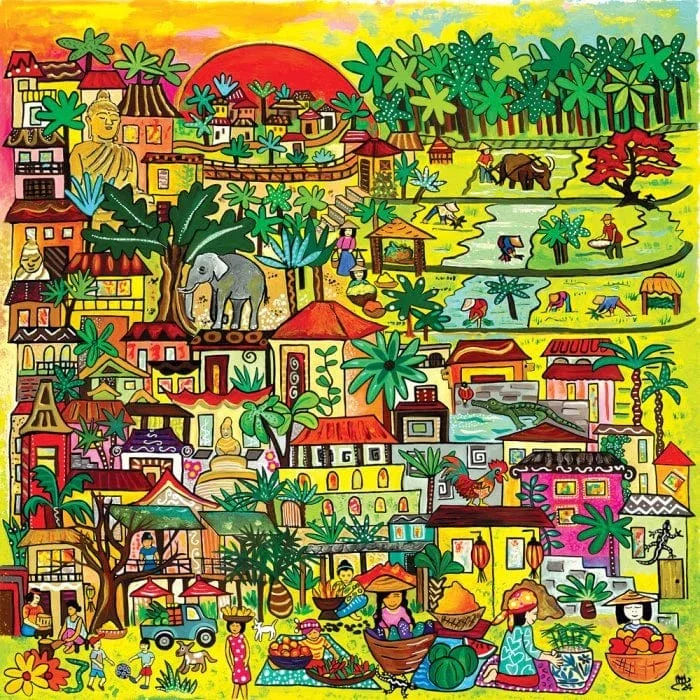 Life in Asia (1023 pcs)