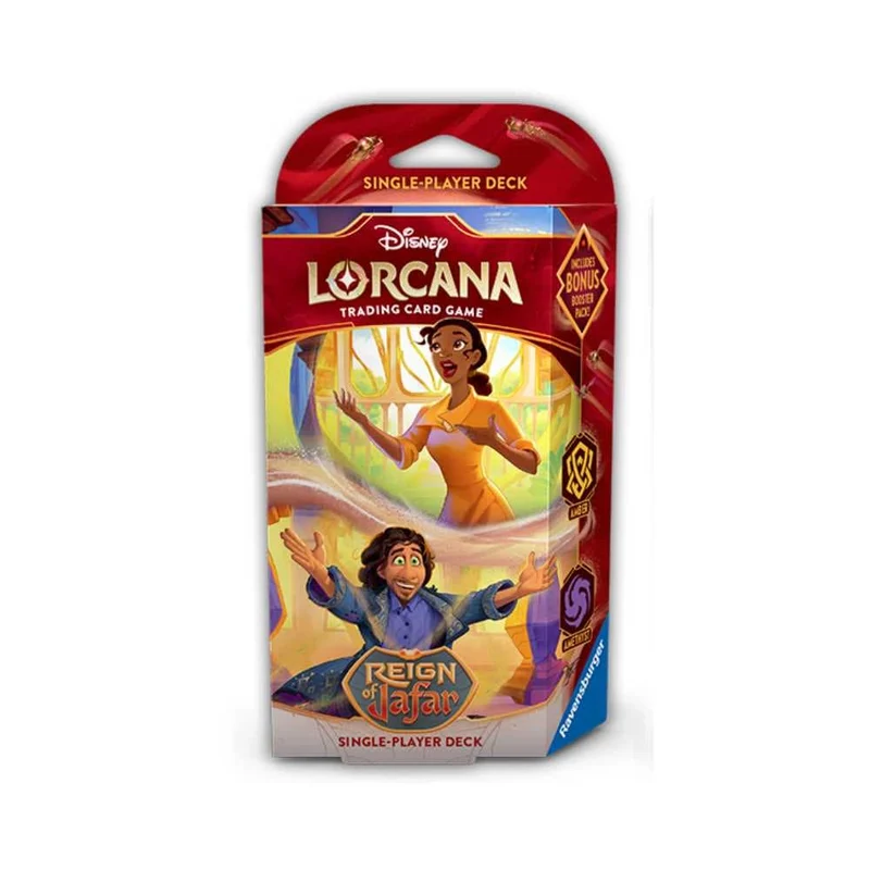 Disney Lorcana: Reign of Jafar - Starter Deck (EN) - Tiana/Bruno Madrigal (Amber/Amethyst)