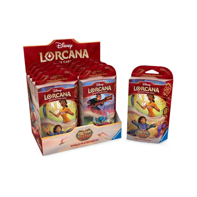 Disney Lorcana: Reign of Jafar - Starter Deck (EN) - Tiana/Bruno Madrigal (Amber/Amethyst)