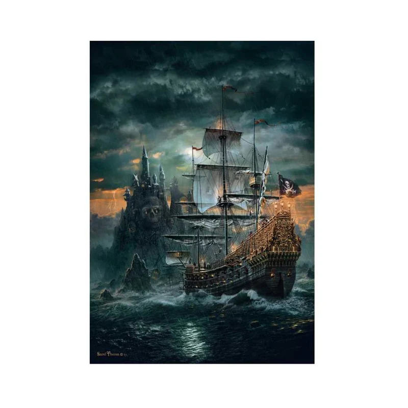Le bateau pirate (1500 pcs)