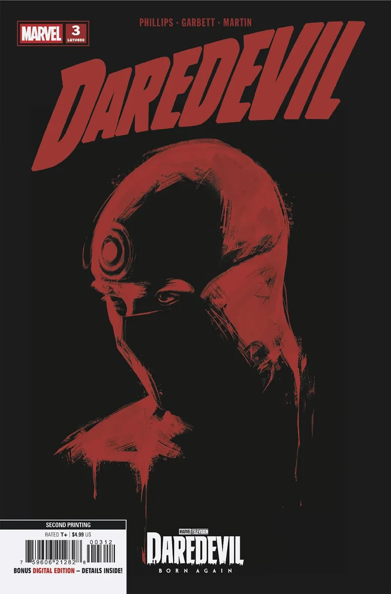 Daredevil #3 Marvel Television 2e tirage 29/07/2026