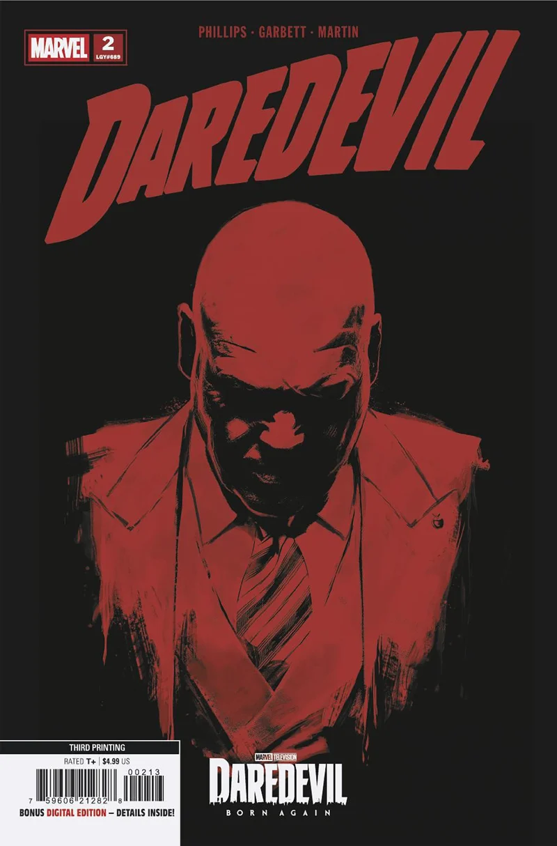 Daredevil #2 Marvel Television 3e tirage 29/07/2026
