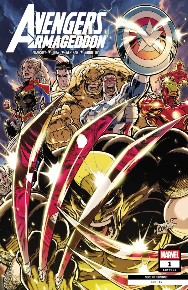 Avengers Armageddon #1 MARVEL Andrews 2e tirage 08/05/2026