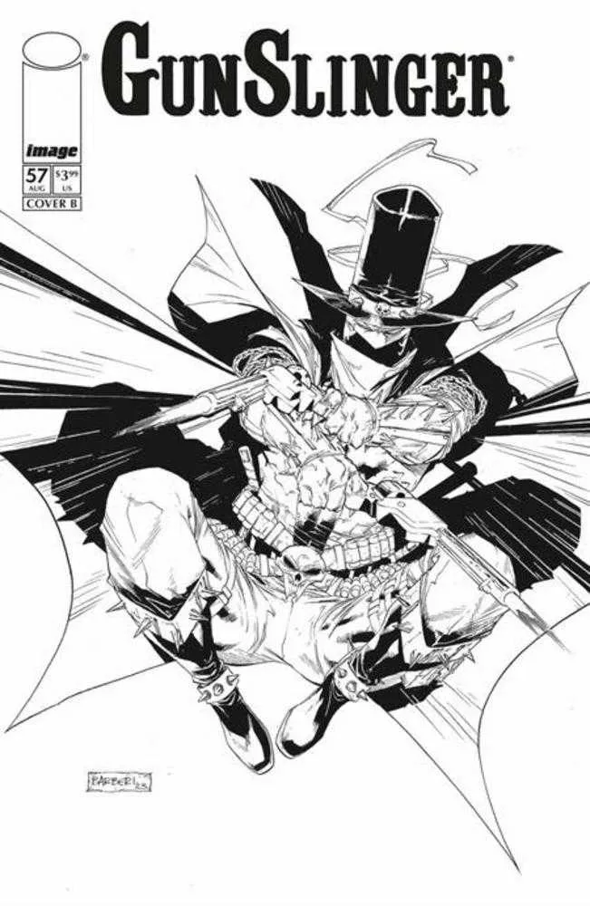 Gunslinger Spawn #57 Image B Barberi N&B 19/08/2026