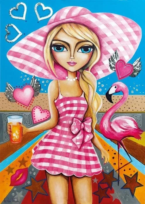 Lady in Pink (1000 pcs)