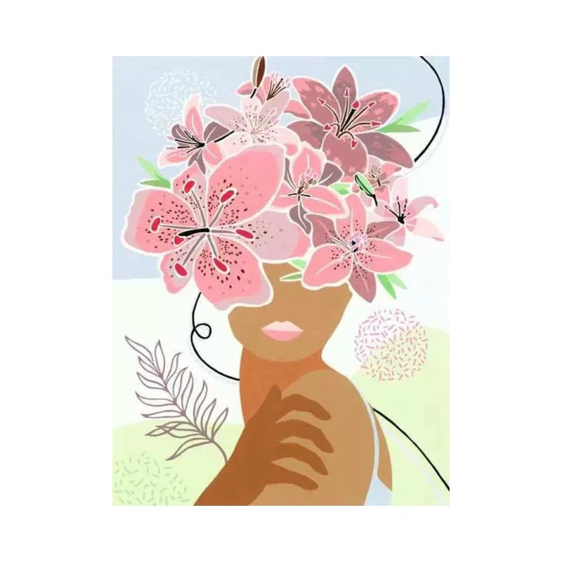 CreArt - Flower on my Mind (30x40 cm)