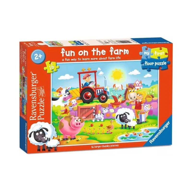 My First Puzzles - Fun on the Farm (16 pcs)