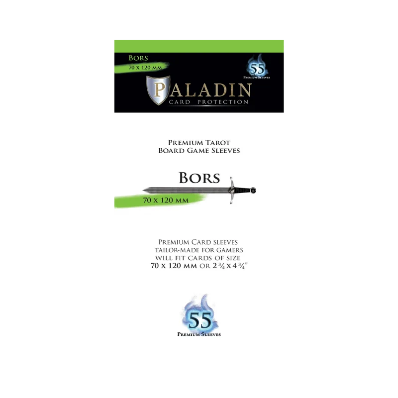 Paladin Sleeves - Bors - 70 x 120mm (55)