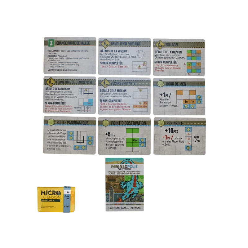 Megalopolis: pack d'extensions (FR)