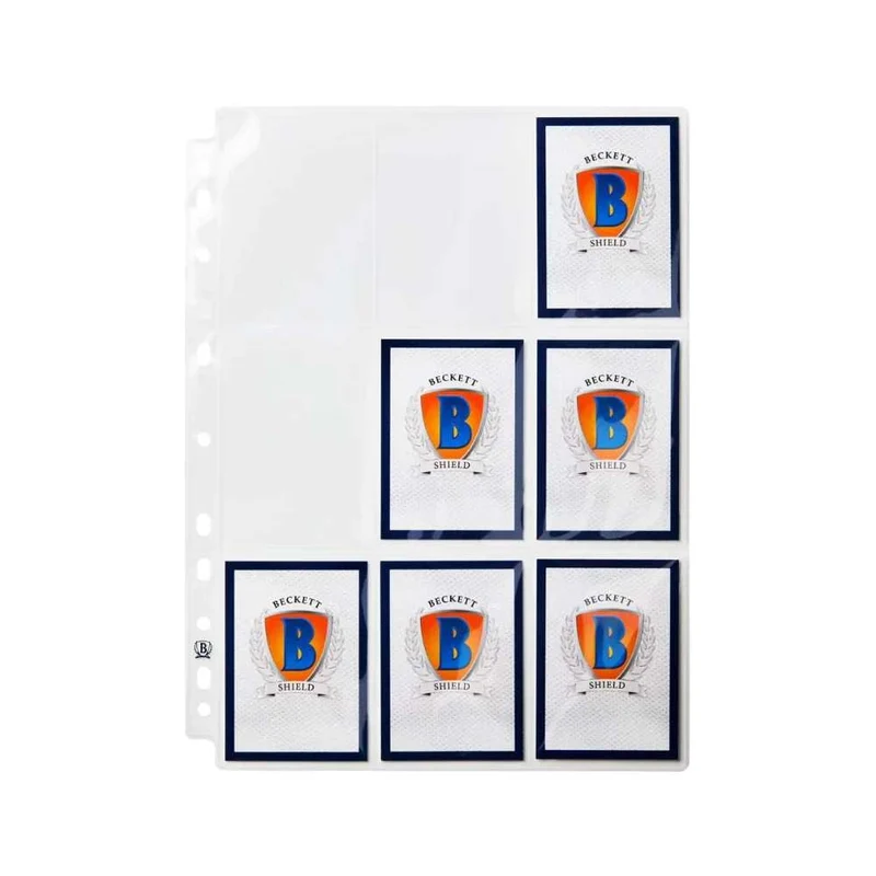Beckett Shield - Paquet de pages protectrices - 9 cartes (100ct)
