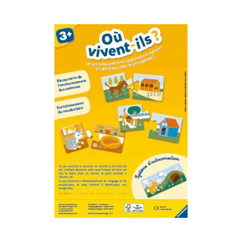 Où vivent-ils? (FR)