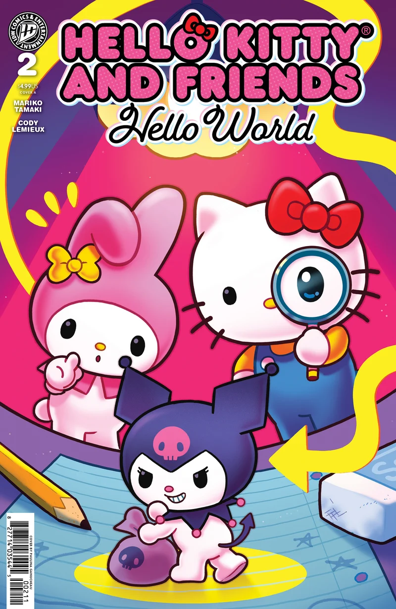 Hello Kitty et ses amis : Bonjour le monde ! #2 IDW A Ganucheau 30/09/2026