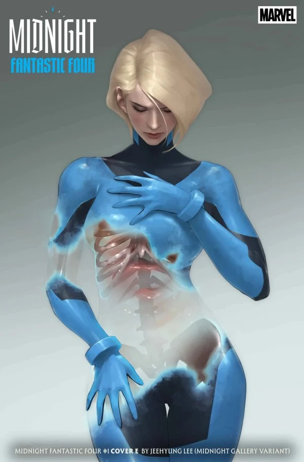 Midnight Fantastic Four #1 Marvel E 1:25 JeeHyung Lee Midnight Gallery 10/07/2026
