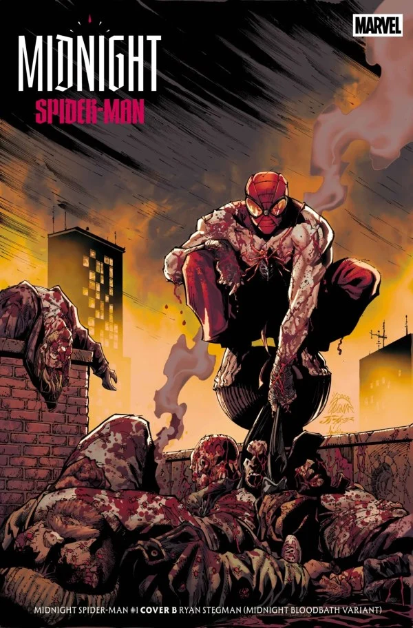 Midnight Spider-Man #1 Marvel B Ryan Stegman Bloodbath 10/07/2026