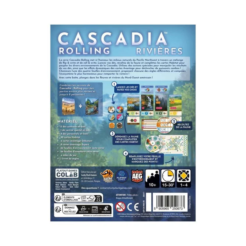 Cascadia Rolling: Rivières (FR)