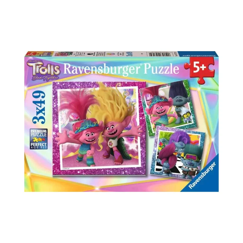 Trolls Band Together (3x49 pcs)