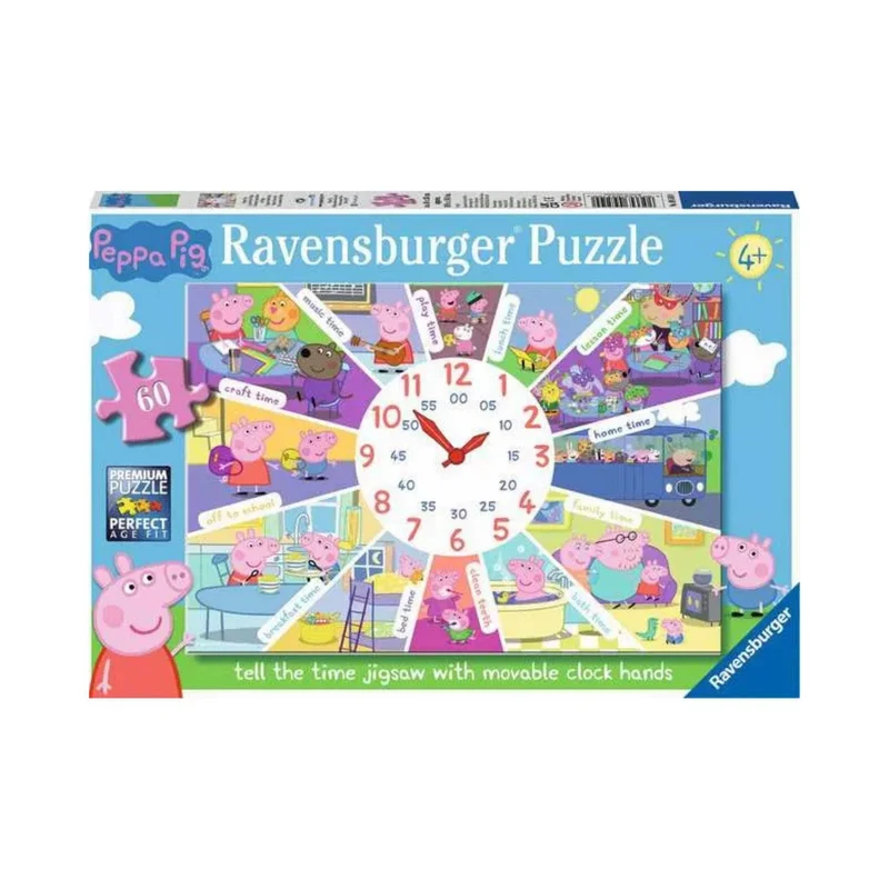 Peppa Pig Tell the Time (60 pcs)
