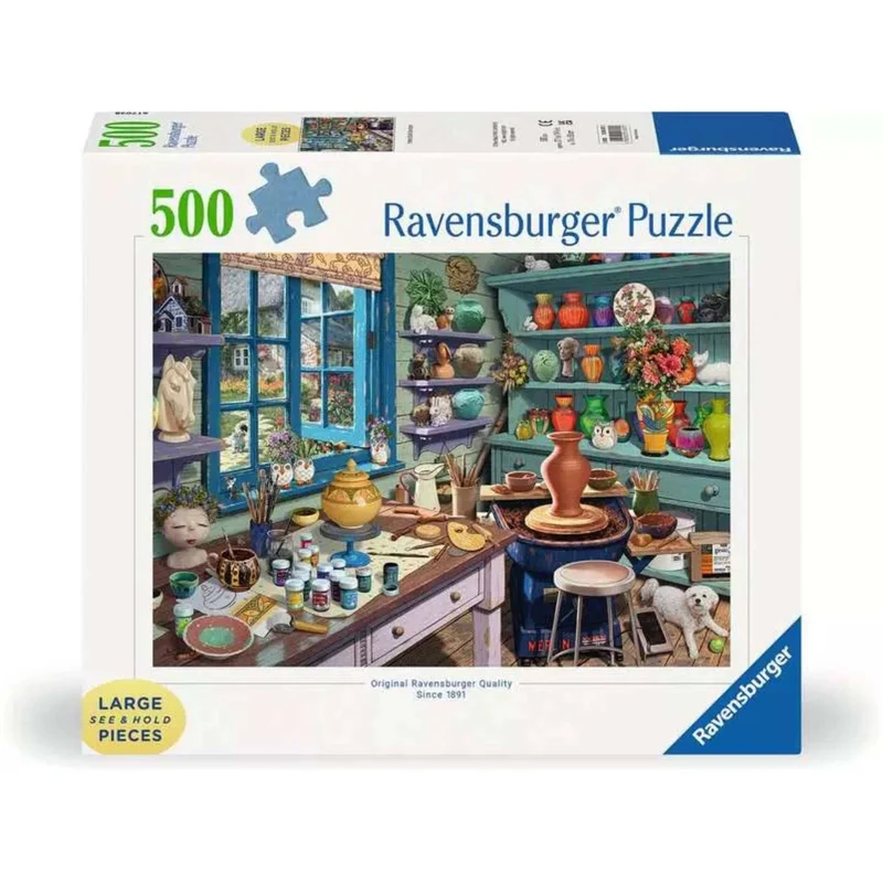 Pottery Studio Sanctuary (500 pcs LARGE)