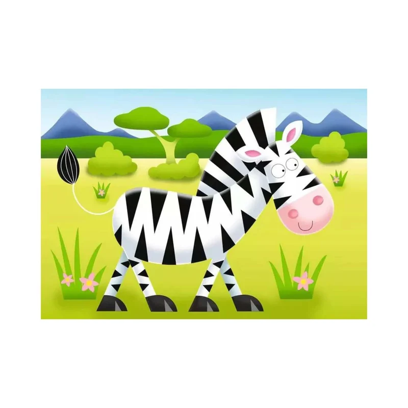 My First Puzzles - On Safari (2, 3, 4 & 5 pcs)