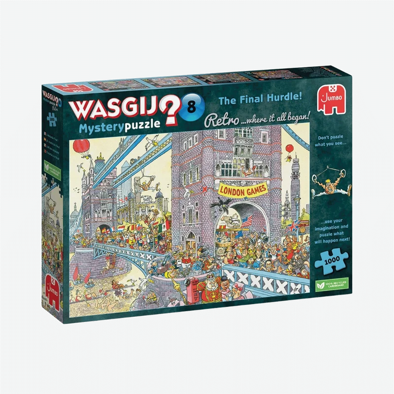 Wasgij - Retro Mystery #8 - The Final Hurdle (1000 pcs)