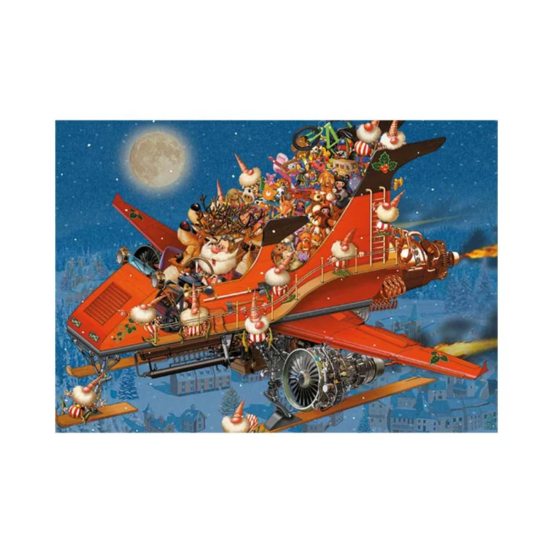 Avion de Noël, Ruyer (1000 pcs)