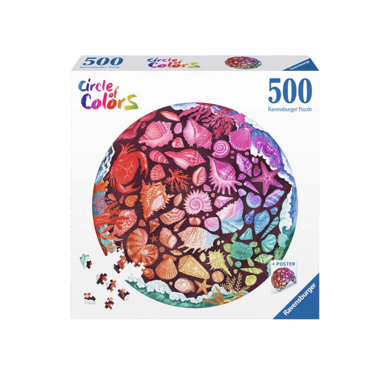 Seashells (500 pcs ROUND)