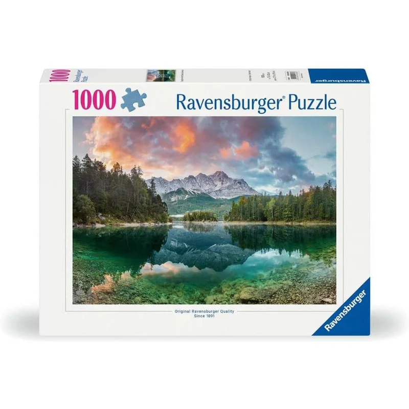 Zugspitze at the Eibsee, Germany (1000 pcs)